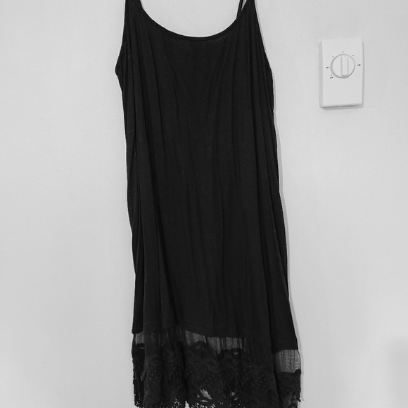 origami Tops - NWT Black lace dress/top extender size XXL